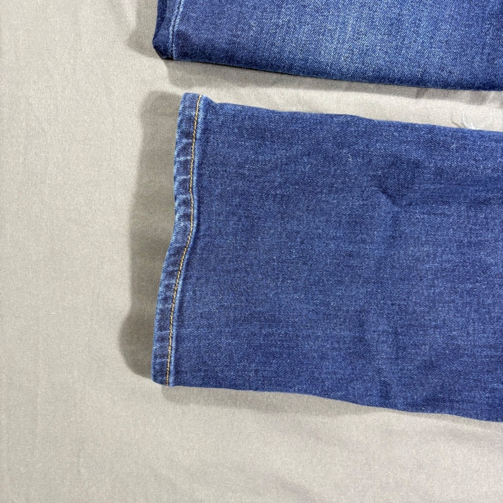 Quince Size 33 Dark Wash Bella Stretch Straight Leg Jeans - Picture 2 of 9